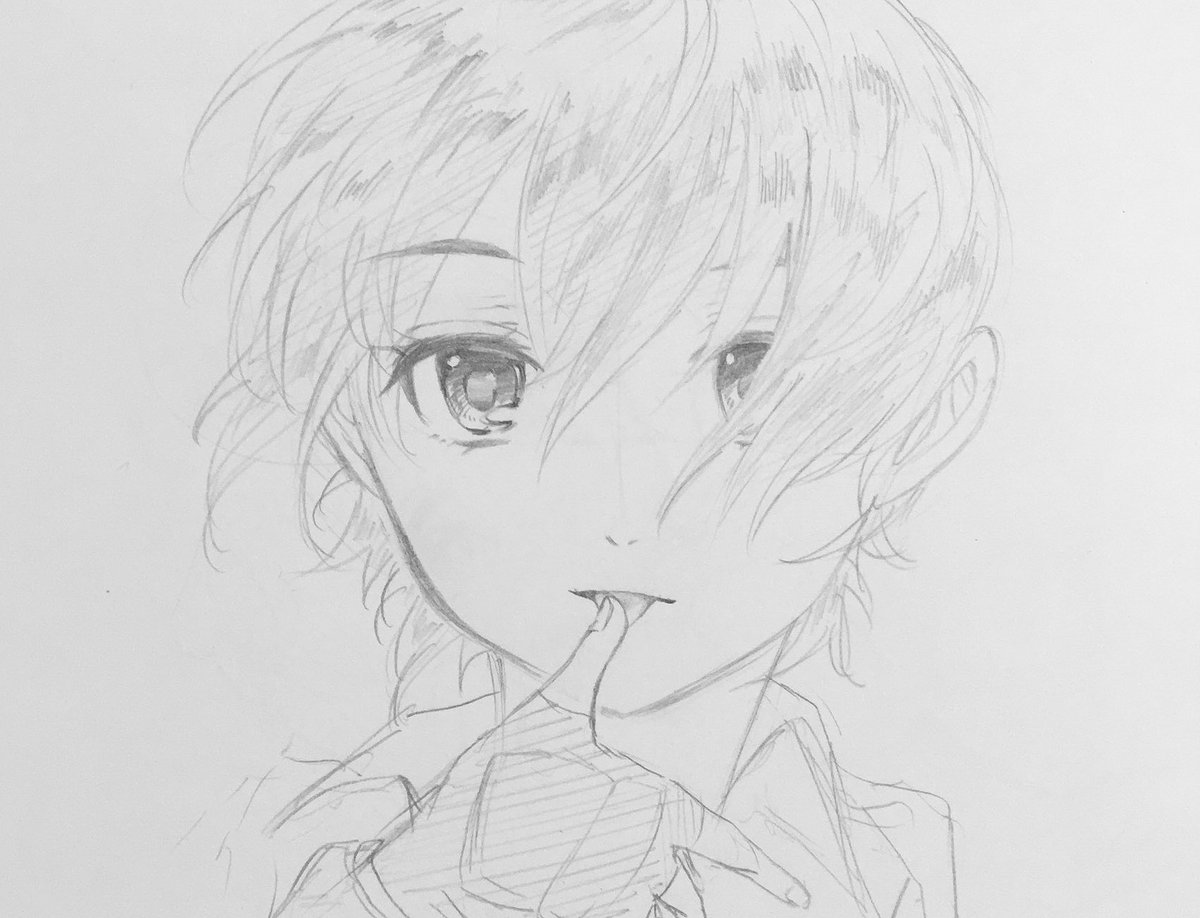 かっこいいつかささん描いてたはずが全く別人になった供養です 