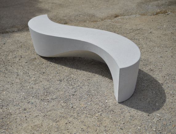 BarrellSculptor's tweet photo. Wave Bench from Ben Barrell. A sculptural seat inspired by the endless movement of the waves along the Cornish coast, Wave bench twists and turns in perfect balance. 
#sculpture #sculpturalseating #outdoorseating https://t.co/KDxSbEaOgw