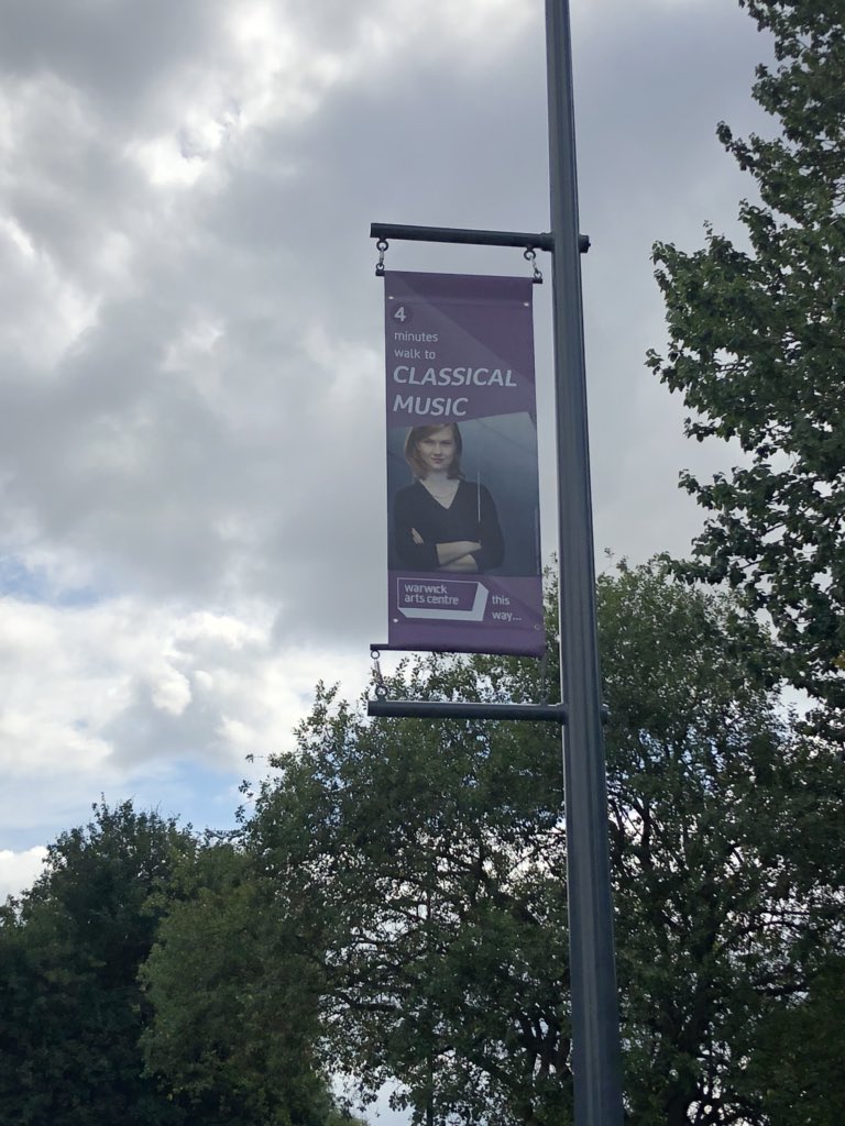 BaronVonDrugman's tweet photo. Nice to see whilst at Warwick University. @TheCBSO https://t.co/NywjBmRzpv