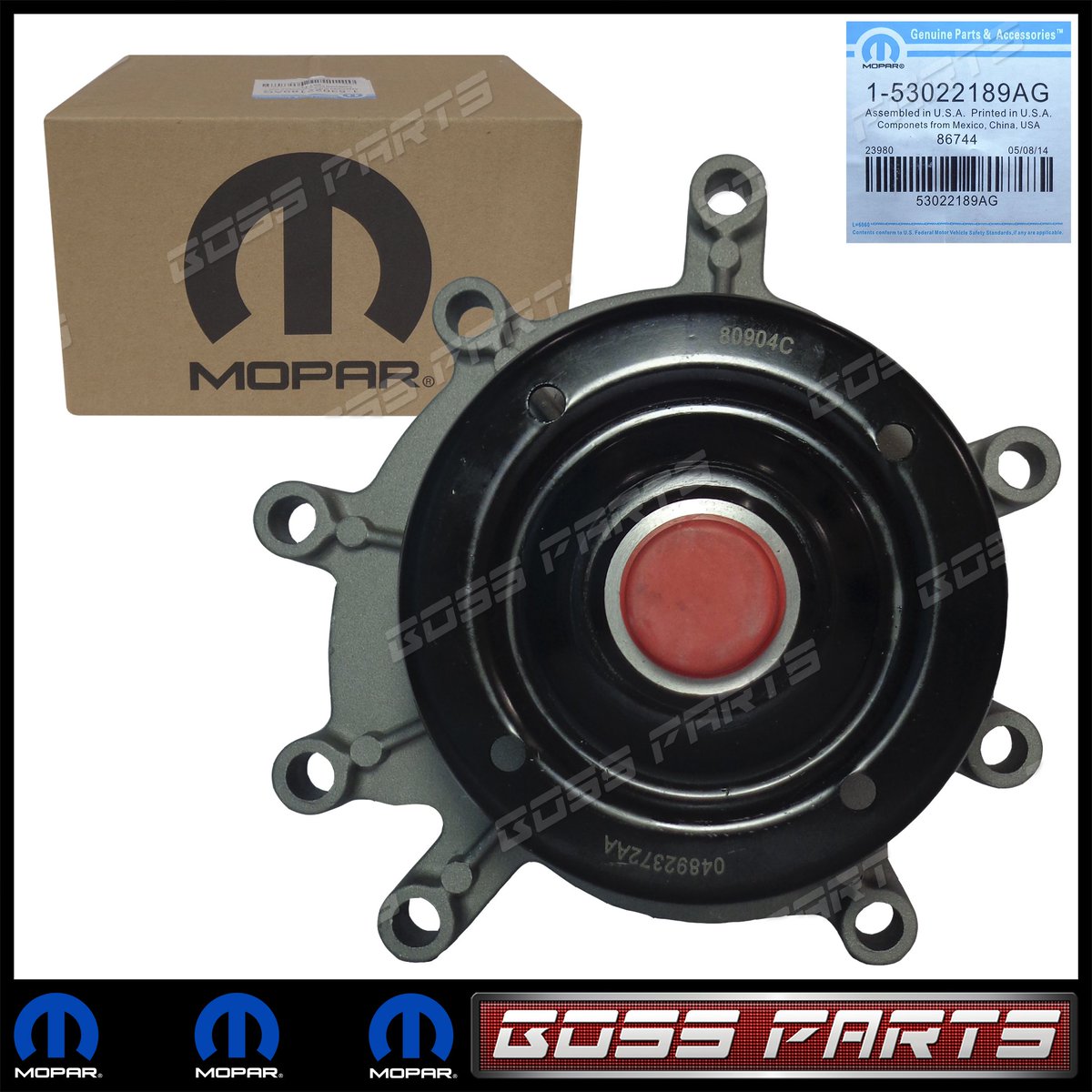 InvBossParts's tweet image. Bomba de Agua Cherokee Liberty KK y KJ 2002 al 2013 Motor 3.7, Grand Cherokee WJ y WK 1999 al 2010 Motor 3.7 y 4.7, Jeep Commander 2006 al 2010 Motor 4.7, Dakota 2000 al 2011 Motor 3.7 y 4.7, Ram 1500 2002 al 2013 Motor 3.7 y 4.7 y Durango 2004 al 2011 Motor 3.7 y 4.7 (Mopar)