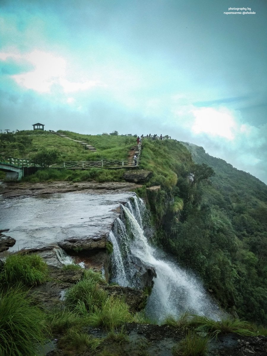 Kynrem Falls - One of India's Tallest that faces Bangladesh