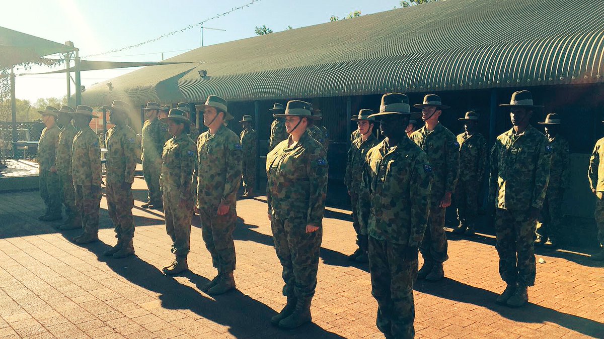 KimberleySqn's tweet photo. Last five days of the course. Some excellent teamwork on display today! Well done to all.
#ArmyinMotion
#Ourpeopleourprofession
#GoodSoldiering
#ProtectingCountryOnCountry
#NORFORCE
#OneArmy
#Homeofthesoldier https://t.co/CdEbnYUqCC