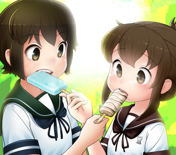 「popsicle」 illustration images(Oldest｜RT&Fav:50)