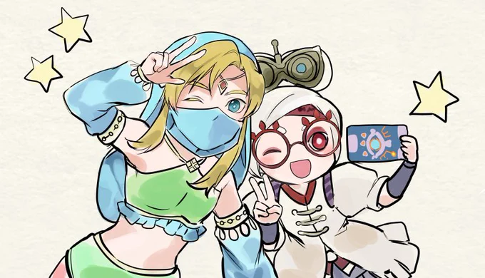 淑女リンク。男の子が可愛くなったっていいじゃない!チェッキー#BreathoftheWild 