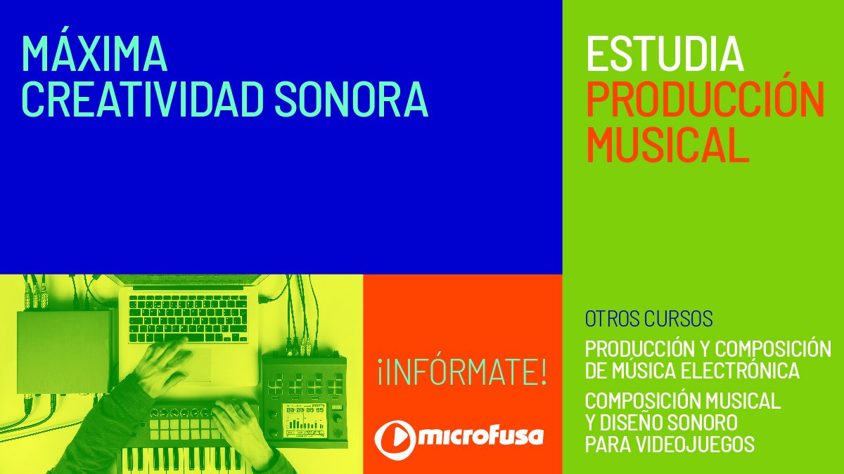 microFusa's tweet image. Ahora también hemos publicado la nueva oferta de cursos presenciales que tendremos este año en #microFusa. Visita nuestro #BlogReload y conoce los cursos actualizados y nuevos que arrancamos en octubre. 

Reload: bit.ly/ProducciónMF