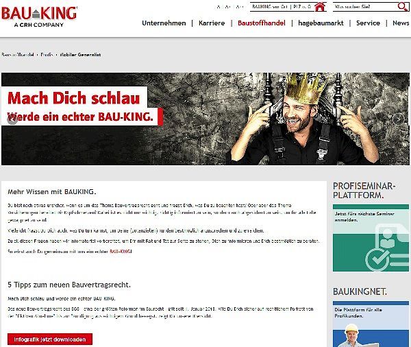 BAUKING startet Online-Kampagne für werkstattlose Handwerker. Alles was ihr wissen müsst erfahrt ihr unter: bauking.de/publish/viewfu…