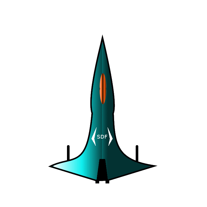 VortrusGame's tweet photo. Wow, #Vortrus has really come a long way! Here's the original main ship versus the one used today! Spot the differences? #gamedev #gaming #videogames https://t.co/vUCqNIqWGV