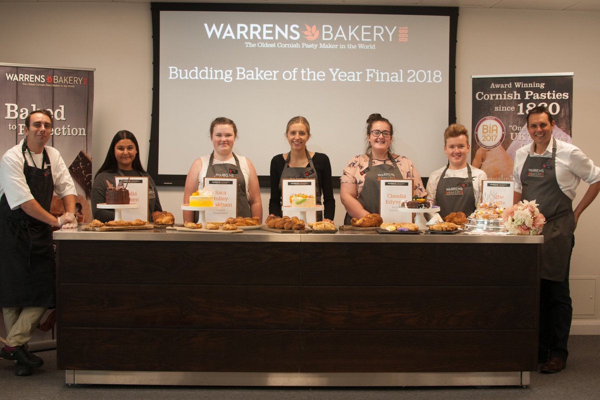 WarrensBakery's tweet photo. We are delighted to announce the winner of our #BuddingBaker competition 2018 is Florrie Smith!
She was joined by fellow budding bakers: Alfie, Claudia, Sara and Talia. We were so impressed with all our finalists' creativity and skills - congratulations to you all. https://t.co/FDXbvnruv4