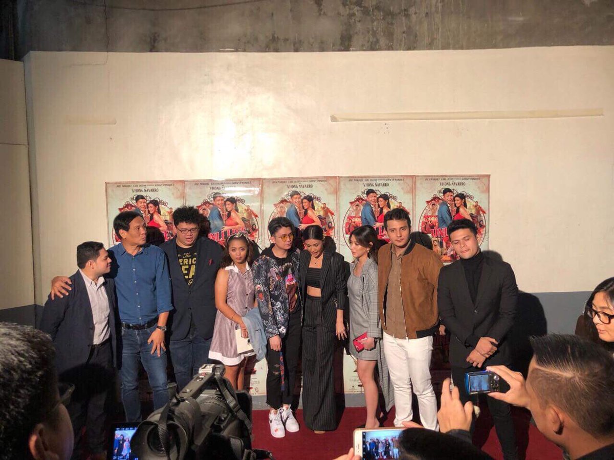 KamilleBunnies's tweet photo. The cast of #UnliLifeMovie at the #UnliLifeMoviePremiere 

@RegalFilms @VhongX44 @thedonlucas @wynmarquez @kamillefiloteox https://t.co/qhpT1rnbUF