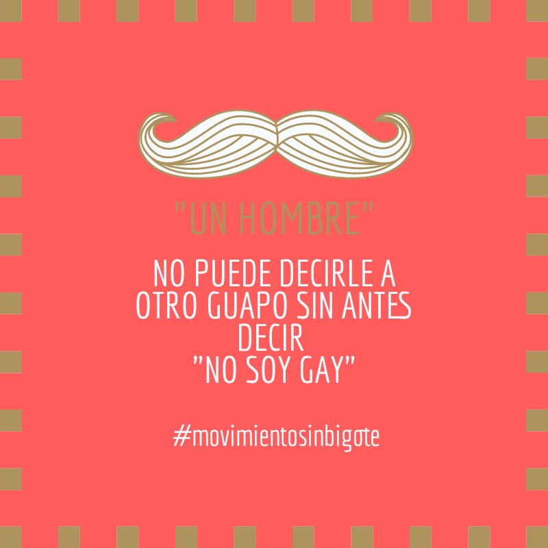 Movimiento #SinBigote tweet media