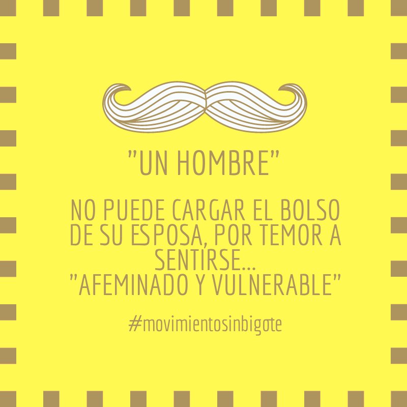 Movimiento #SinBigote tweet media
