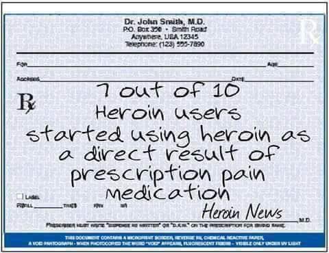 #PrescriptionAddiction #Heroin