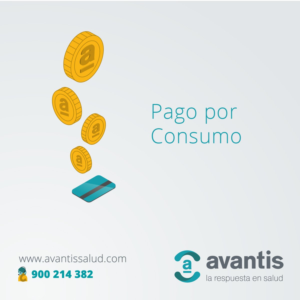 El beneficiario de #AvantisSalud accede a las consultas #médicas  especializadas por medio de un exclusivo sistema de pago por consumo,  beneficiándose de los acuerdos de precios ventajosos con los centros  adheridos a la Red Colaboradora y a través de un sistema de pago aplazado