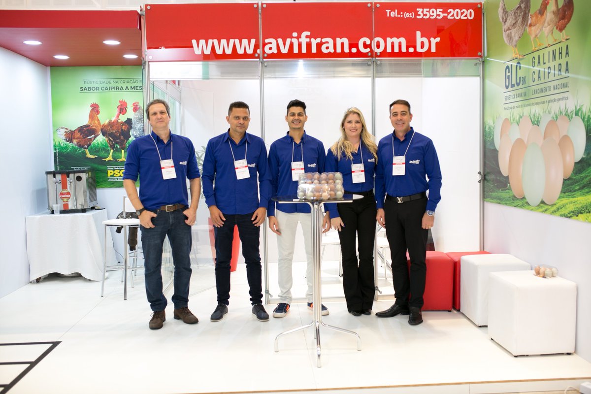 A <a href="/avifran_empresa/">Avifran</a> também já garantiu estande para 2019. Isso mostra o sucesso que a AveSui é e prova que a feira é o melhor ponto de encontro entre os expositores, veterinários e engenheiros que buscam tecnologias e serviços para melhorar a eficiência e produtividade!