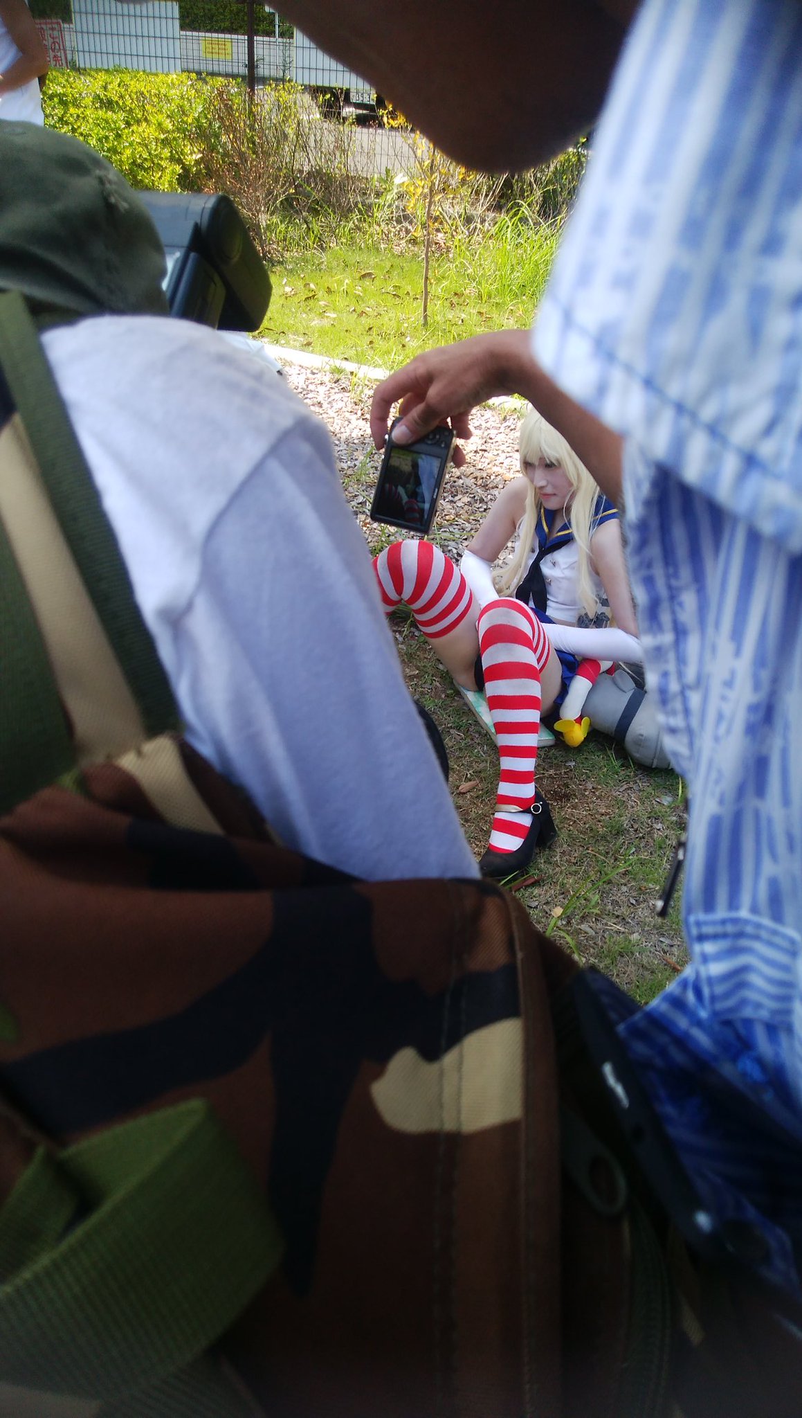 パンツずらして肛門 スク水着やら謎下着？を着てローアングラーに囲まれて悦に入りながらケツ穴接写させてた小鳥遊姫とかいう方が騒がれて ますが、１日目の防災公園で見掛けた、艦これの島風のコスプレをしてＭ字開脚してスカートめくってパンツもずらしてたっ ...