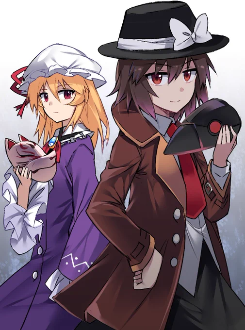 東方MMD動画【ウツツタガエ -現違-Featuring こちら秘封探偵事務所】のイメージイラストを描いてみました!
元動画→https://t.co/2ujlltbl9d … 