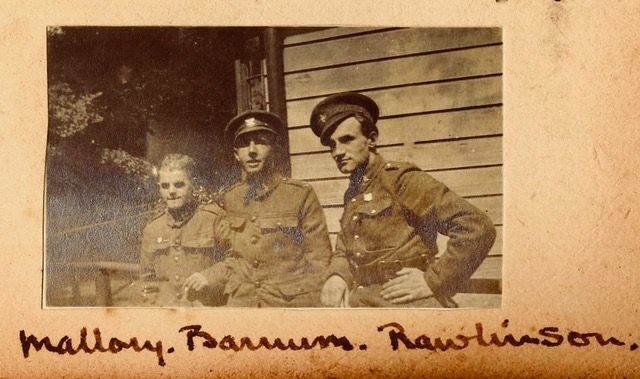 BVUKHistory's tweet photo. #OTD 1917, Pte James Holgate Rawlinson of 58th Canadians joined us. Wounded at Vimy Ridge, he retrained as a shorthand typist &amp; telephonist and wrote a book about his experiences - https://t.co/fvxgIFygs4 - later he worked in the Govt of Canada offices in London @Canada @CNIB https://t.co/BMHa0Kv6IP