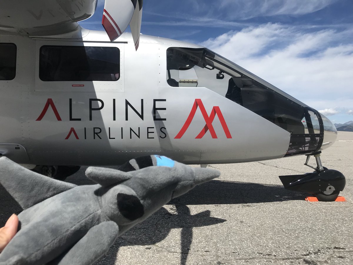 DaphDesrosiers's tweet photo. Les aventures de #Rafalou : partir à la rencontre de la @PAFofficiel en PA68 avec @AlpineAirlines 😍@courchevel  #altiport @Armee_de_lair #avgeek #pilot #aviation #aviationlovers #flight #montagne https://t.co/hajMOwfYme