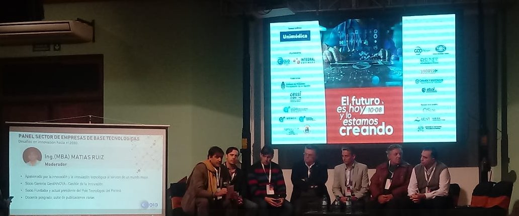 Dicsys_SA's tweet photo. #PoloTicParaná #Industria
Nuestro CEO, el Ing. @dcasali participó en el encuentro organizado por el @PoloTecParana. Allí comentó sobre el ejercicio del @ClusterCba y el #ProgramadeTransformaciónDigital que se está llevando a cabo. https://t.co/vjRcdSgvyL