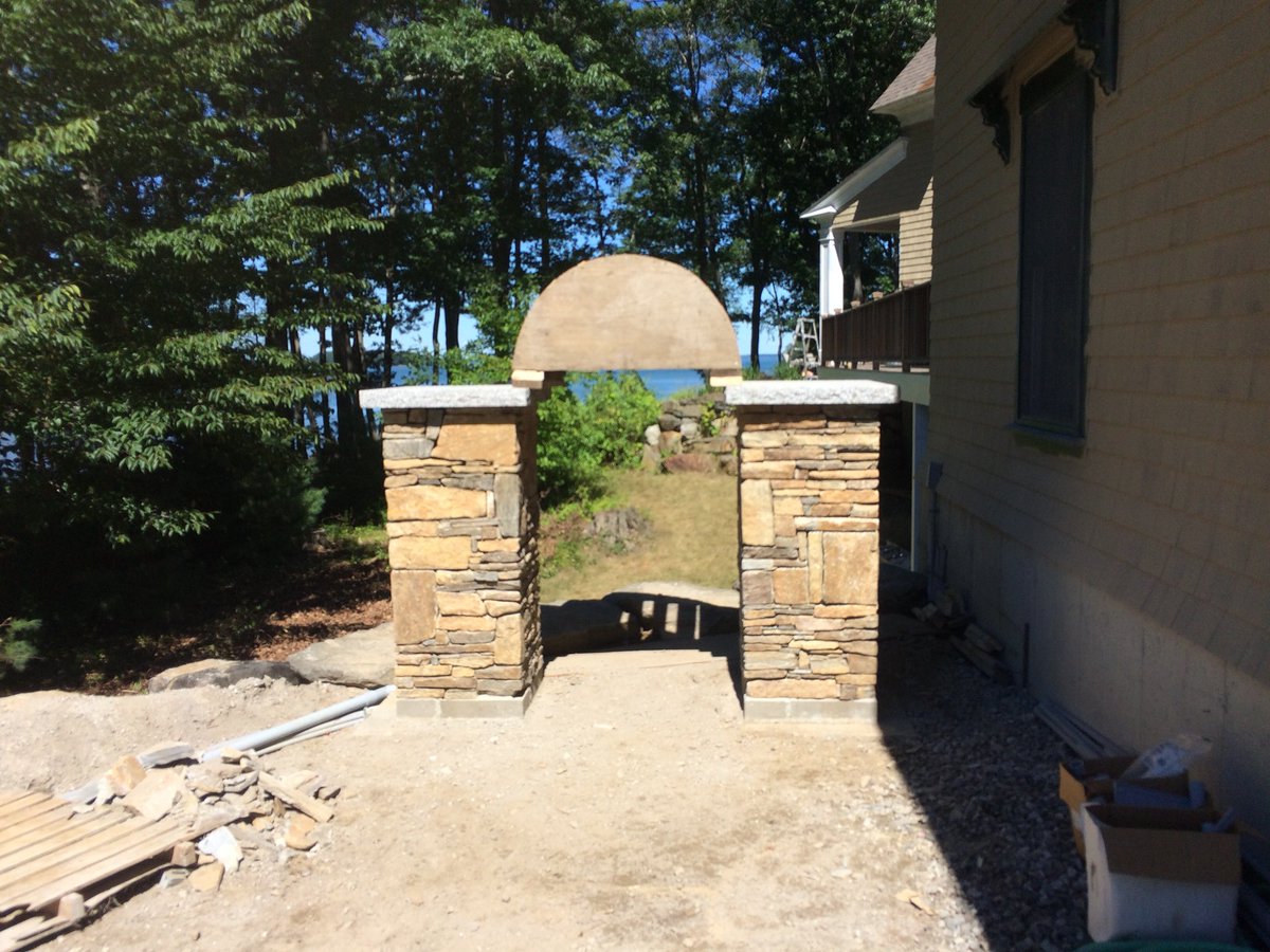 Coastal_Inc's tweet photo. “Find a job you like, and you will add five days to every week”– 
H. Jackson Brown, Jr #hardscape #stonework #stonepillar #stone https://t.co/7CznX9xwb8