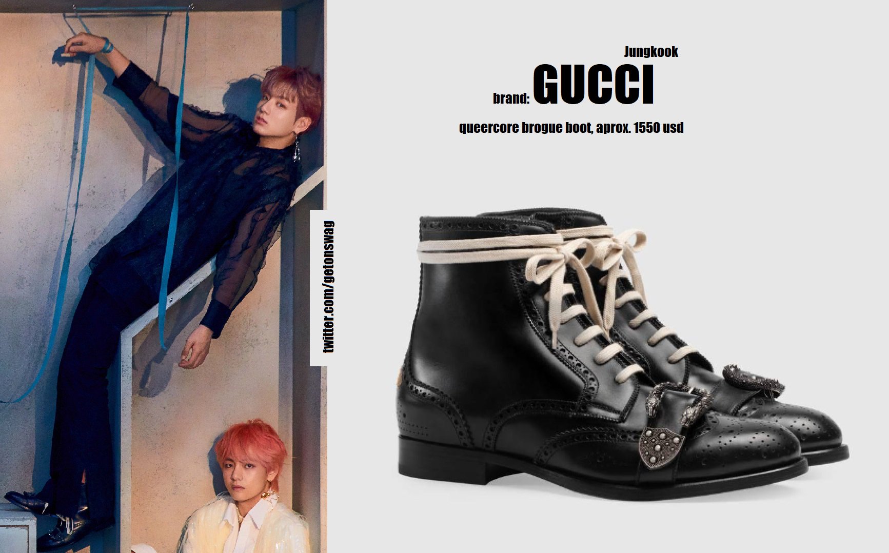 queercore brogue boot