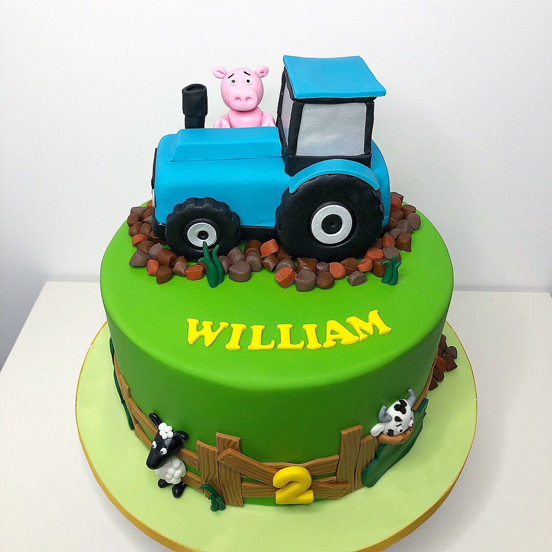 Update 142+ blue tractor cake best in.eteachers
