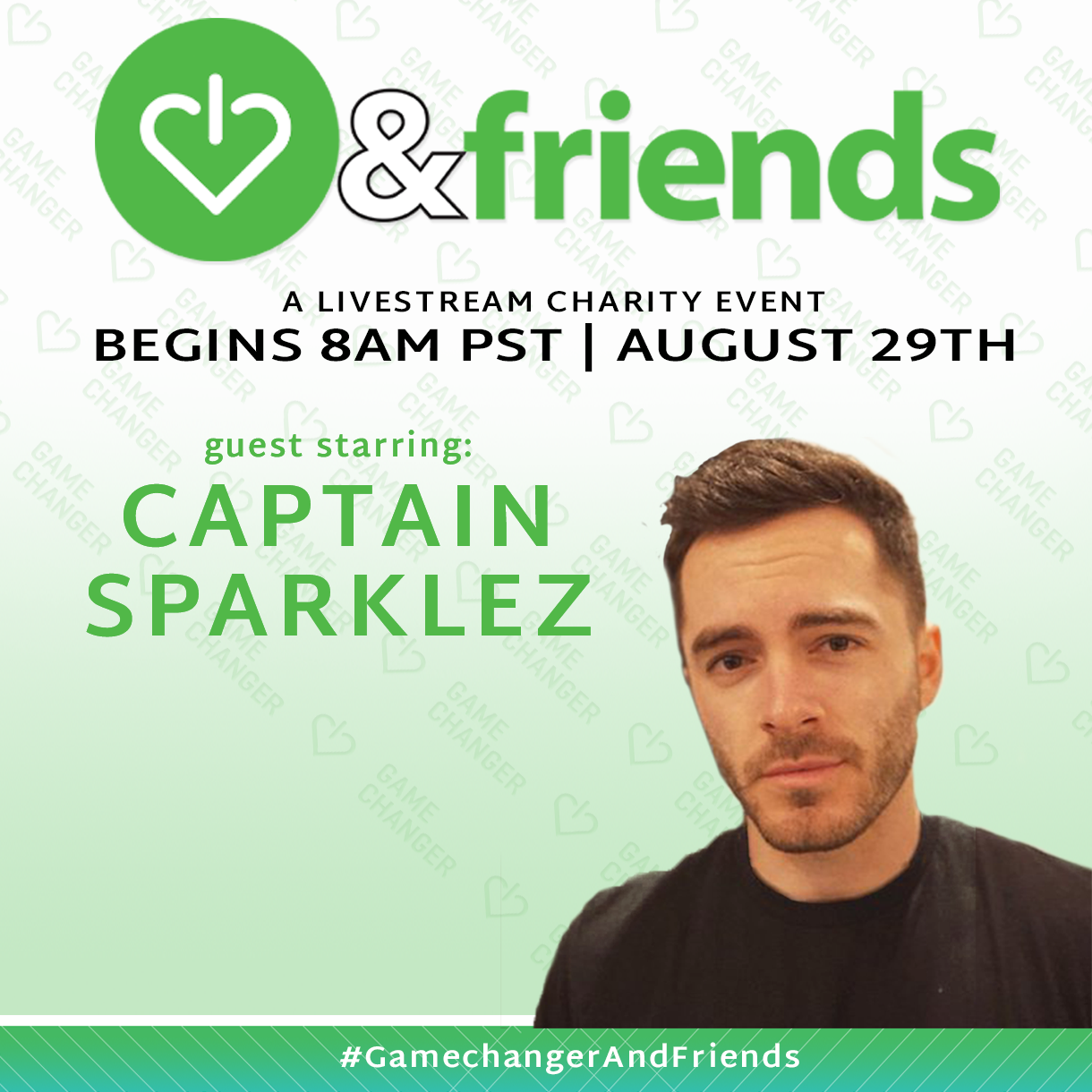 ????GameChanger Charity???? on Twitter CaptainSparklez to 