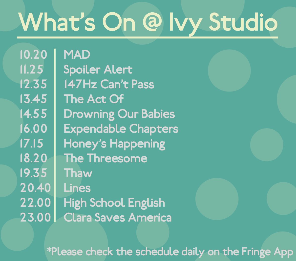 GreensideVenue's tweet image. At Infirmary Street... 🏫 #edfringe