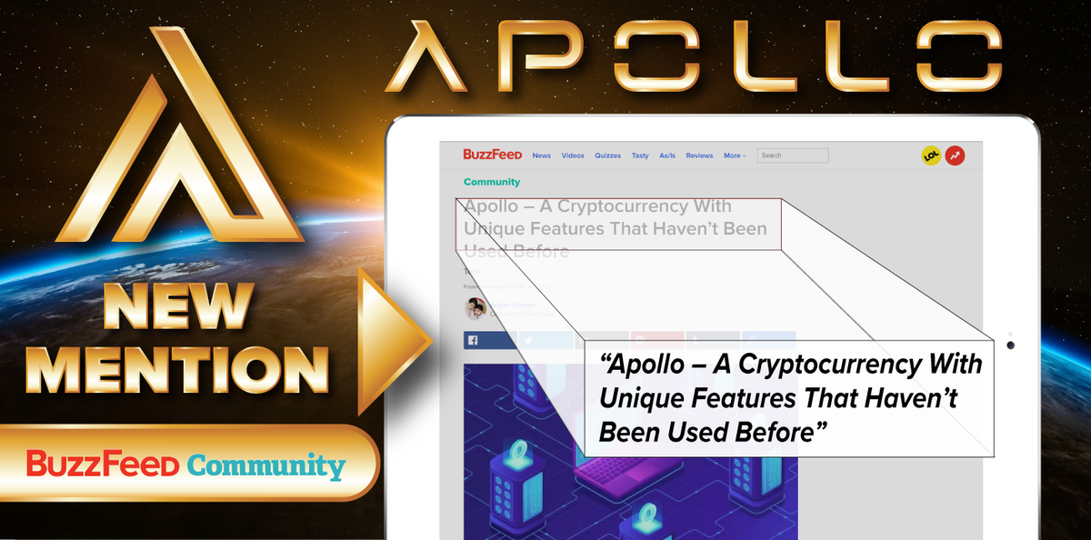 ApolloCurrency's tweet photo. ***A new mention***

Check it out!
https://t.co/o6WYAmW84s

#apl #crypto #coin #currency #apollocurrency #apollo #olympusprotocol https://t.co/8MWWLzzHLB
