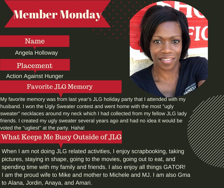 #MemberMonday Meet Action Agaist Hunger Committee member, Angela Holloway!