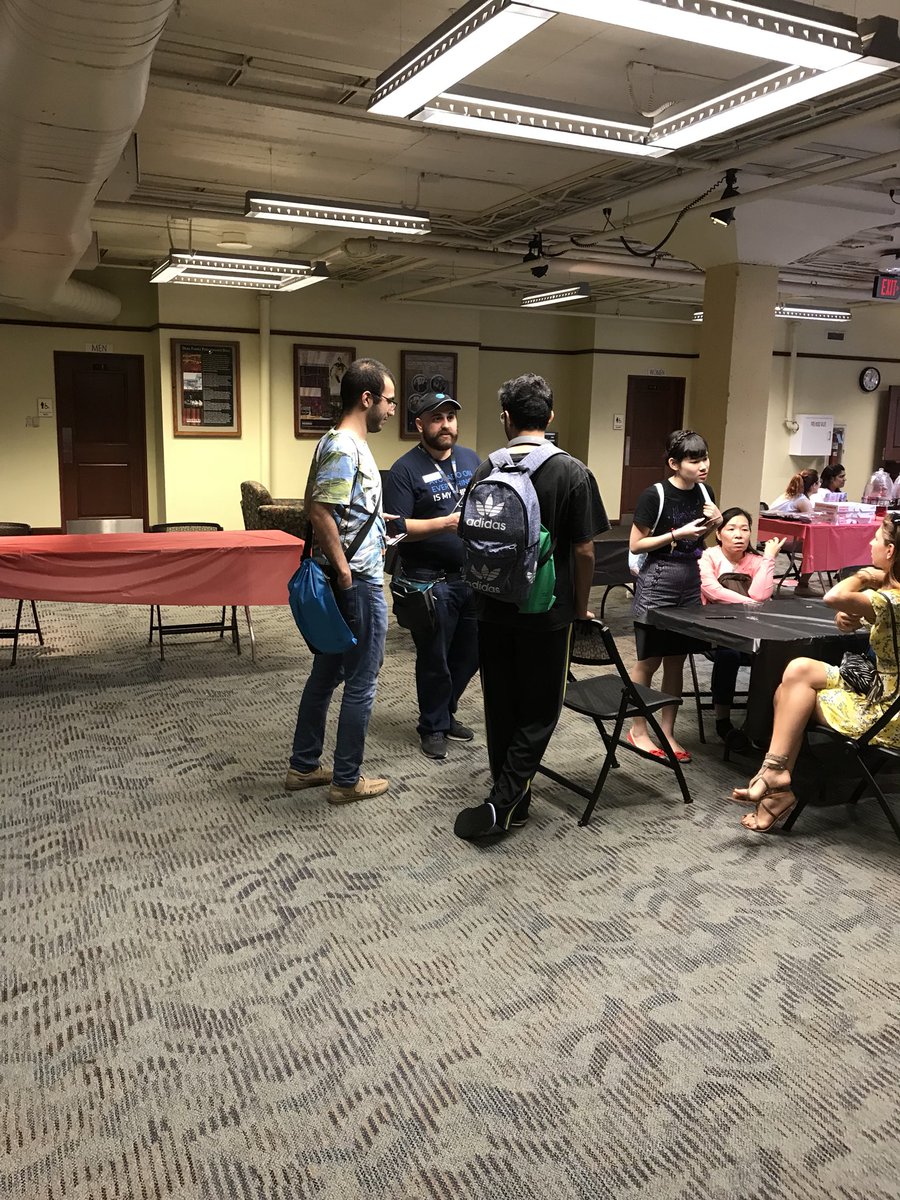 therealgem3's tweet photo. International student table day at Davidson college with @JazSaysBest   and Statesville!!! #wintogether #Paintthecityblue @MidAtlantic1860 @CorkinsCaleb @MidAtlStatesREx @404girl @OwnTheHomeJones @theriddler704 https://t.co/YB5khc2dFP