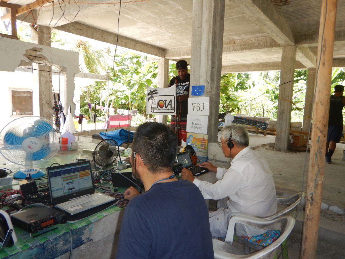 DX_World's tweet photo. Pictures from recent V6J, OC-254 IOTA DXpedition. https://t.co/Ll3WnPsw0M