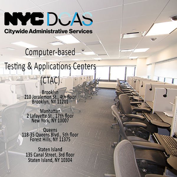 Nyc Dcas A Twitter There Are Dcas Computer Based Testing