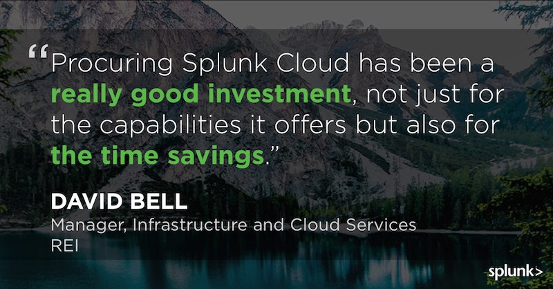 splunk's tweet photo. During their #cloud migration, @REI needed a solution to close a #security gap. See why Splunk and @awscloud peaked ⛰️ their interest: https://t.co/W931ntlYib https://t.co/aJNqQ9pAtw