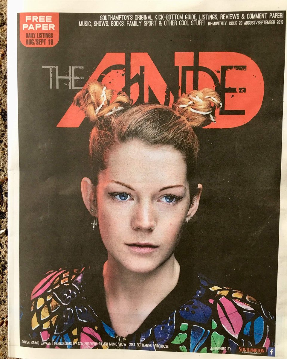 _GraceSavage's tweet photo. My first front cover π
π€ @SilentroomsLive 21st Sep
π· @A_Michell_Photo
π° #TheAndGuide https://t.co/3WWWGJNjlp