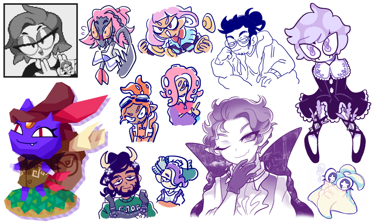 wesh les individus j'ai posté moult dessins sur tumblr si vous voulez: https://t.co/ZPMSIy90ZI #illustration