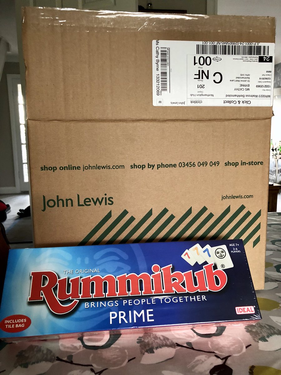 fatslag's tweet photo. @johnlewisretail surely you could have found a smaller box for a single item!!! https://t.co/4s3D4bVND5
