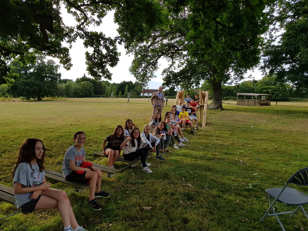 Welcome to Rabbi Friedman of <a href="/HGSSynagogue/">HGSS</a> who is on #CampZev today - hanging out with the HGS crew! <a href="/UnitedSynagogue/">United Synagogue</a>