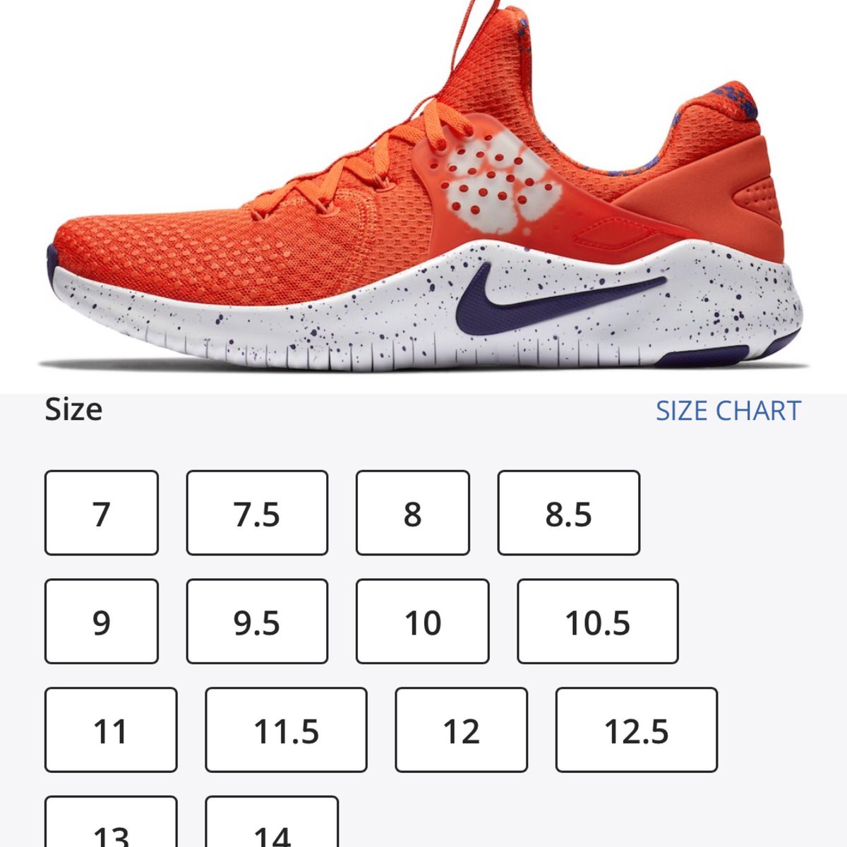 clemson nike shoes 2018