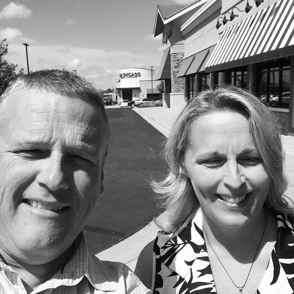 mccamon's tweet photo. More post-Primary coffee. Sylvia and I had a great talk about our daughters getting back to school this week and about how the Dems will win in November.  #AroundTheThird #KS03 https://t.co/Vs4frUstYM