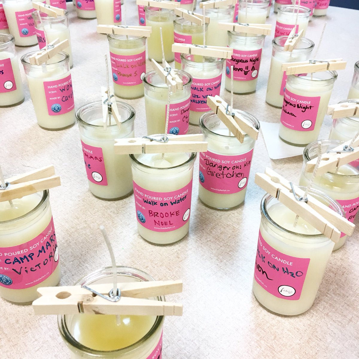 thanks to everyone who came out to make candles with us at #campmars this weekend! together we made over 200 candles in 3 different scents and you all did fantastic 👏 don’t forget to pick them up before you leave :) #workshop #candlemaking #campactivities