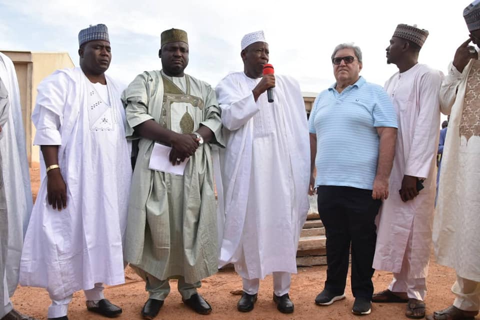 TheGuildng's tweet photo. Kano State Governor, @GovUmarGanduje, during inspection of the ongoing construction of a skills acquisition center in Borno State on Monday.
Photo: @dawisu
#GuildDiscuss https://t.co/TvR5aJAaEy