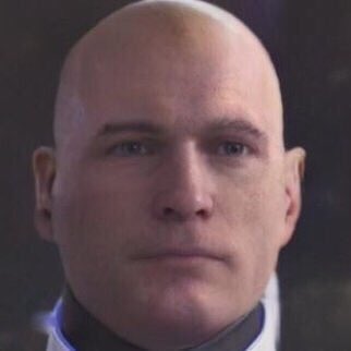 GR200Bot's tweet image. If you annoy RK900 too much he will remove his hair and follow you around until you die from horror