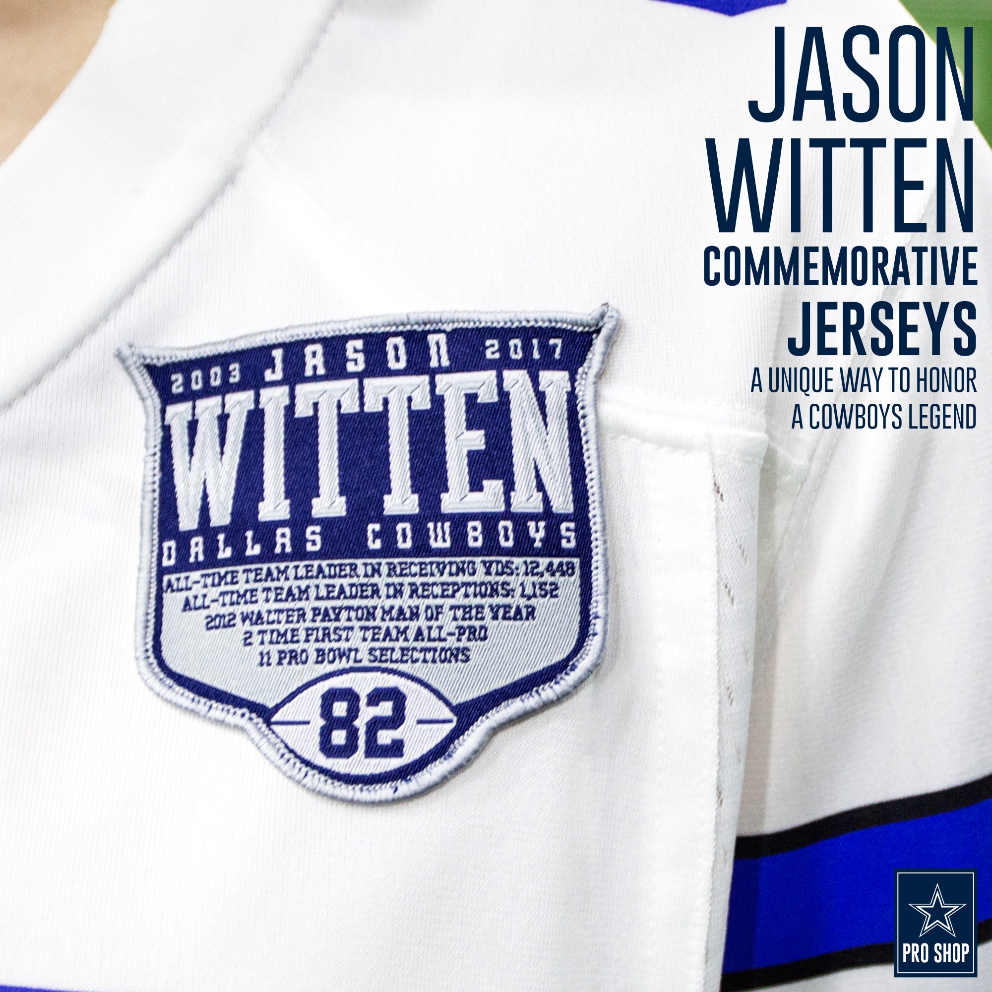 jason witten commemorative jersey