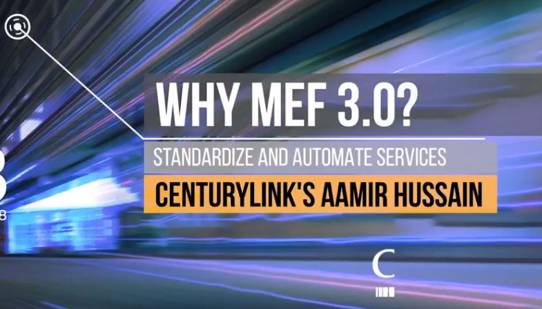 CenturyLink's tweet image. .@CenturyLink’s #CTO @axhussa explains how @MEF_forum 3.0 presents a massive opportunity to standardize the automation of #network services #NetworkMatters #MEF18: bit.ly/2Mi5umP
