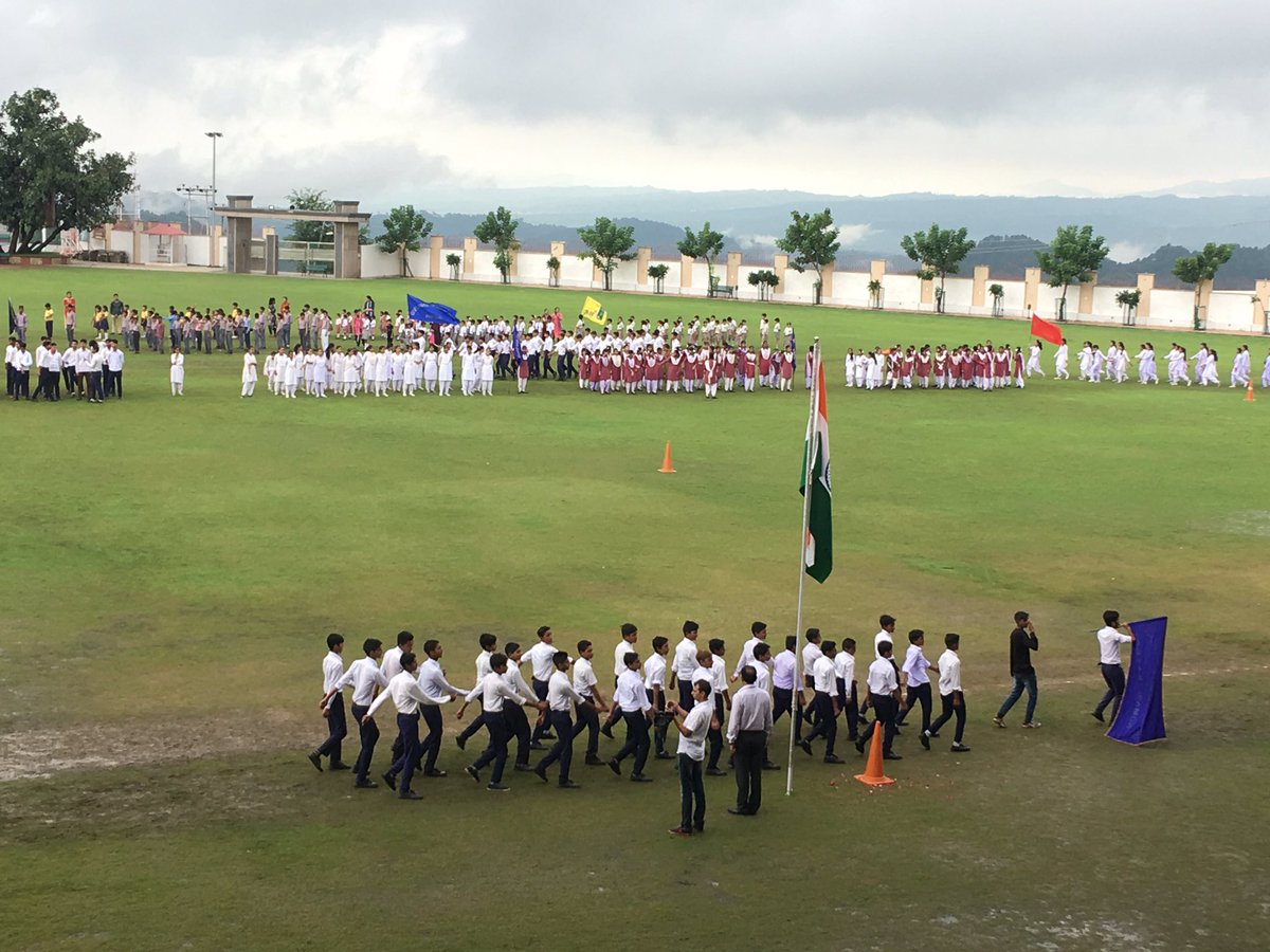 SSmvdsb's tweet photo. Preparations in full swing for celebrating #IndependenceDay2018 https://t.co/0t0DOB8IOR