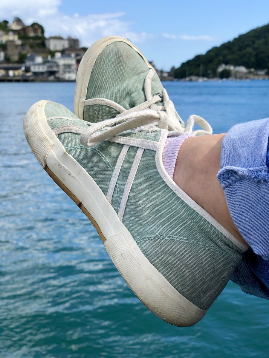 teggster's tweet photo. Just back from a relaxing weeks holiday... well, as relaxing as it can be with a toddler and a newborn!!! ☀️#staycation #deliciousdevon #coast #seaside #messingaboutonboats #britishsummertime #heatwaveuk #sunsandsea #feet #icecream https://t.co/XVeyWTEDLq
