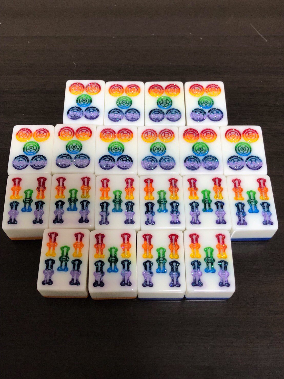 麻雀スクイズ 出目金 当店のイチオシ レインボー牌 が完成しました かっこいいですね T Co Giva4xjceu Twitter