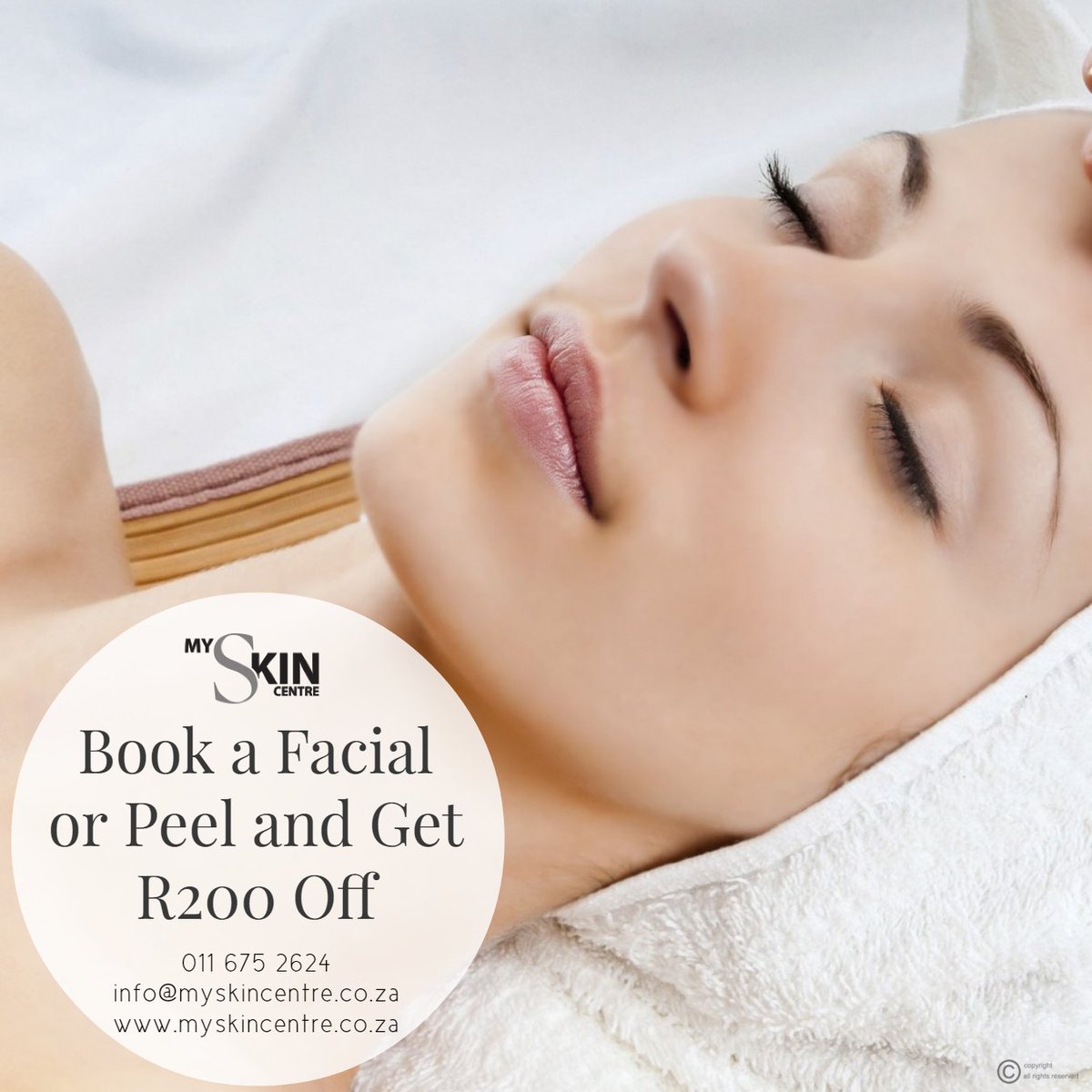 Just Under 3 Weeks Till Spring!

Get R200 off when you book any facial or peel

#myskincentre #skincare #R200off #facials #peel #skinpeels #skin #beautyGet R200 off when you book any facial or peel

#myskincentre #skincare #R200off #facials #peel #skinpeels #skin #beauty
