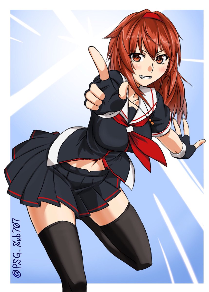 ネームシップは伊達じゃない!
#白露
#艦これ版深夜の真剣お絵描き60分一本勝負
#艦これ版真剣お絵描き60分一本勝負_20180813 